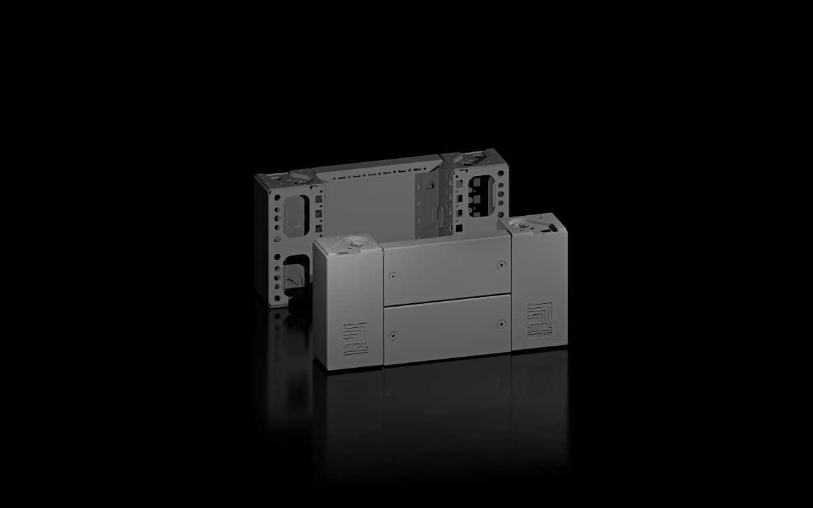 Rittal - VX Sokkel inkl foran/bak pane