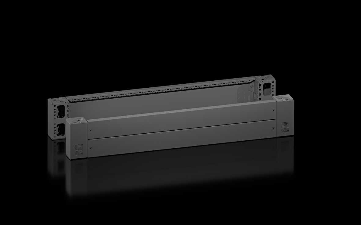 Rittal - VX Sokkel inkl foran/bak pane