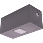 Unilamp - Case 4W 3000 NiteLite Sort Veggarmatur IP55 m/fotocelle
