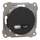 ELKO - ELKO One - USB PD A+C lader sort