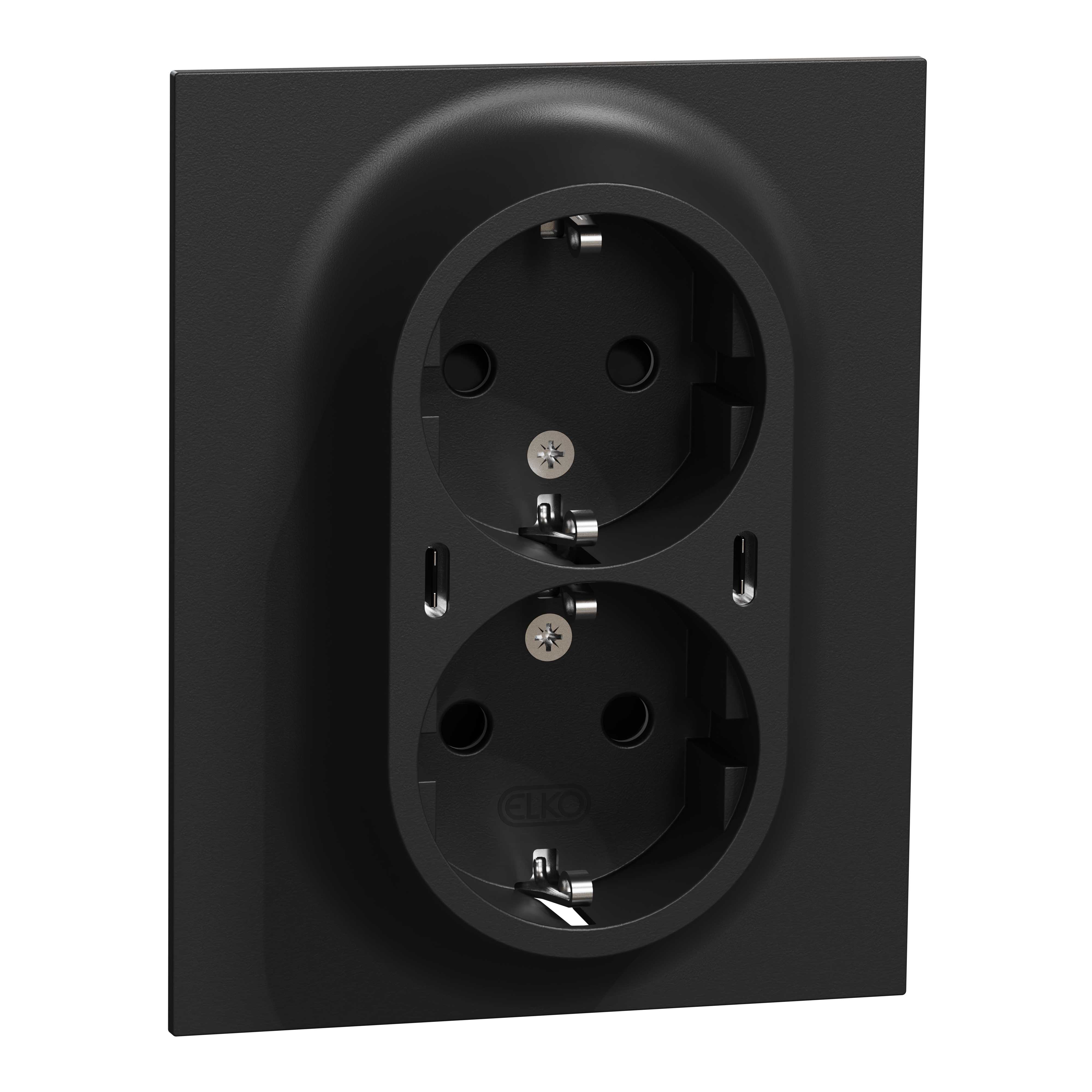 ELKO - ELKO One - Dobbelstikk 2x USB C PD lader
