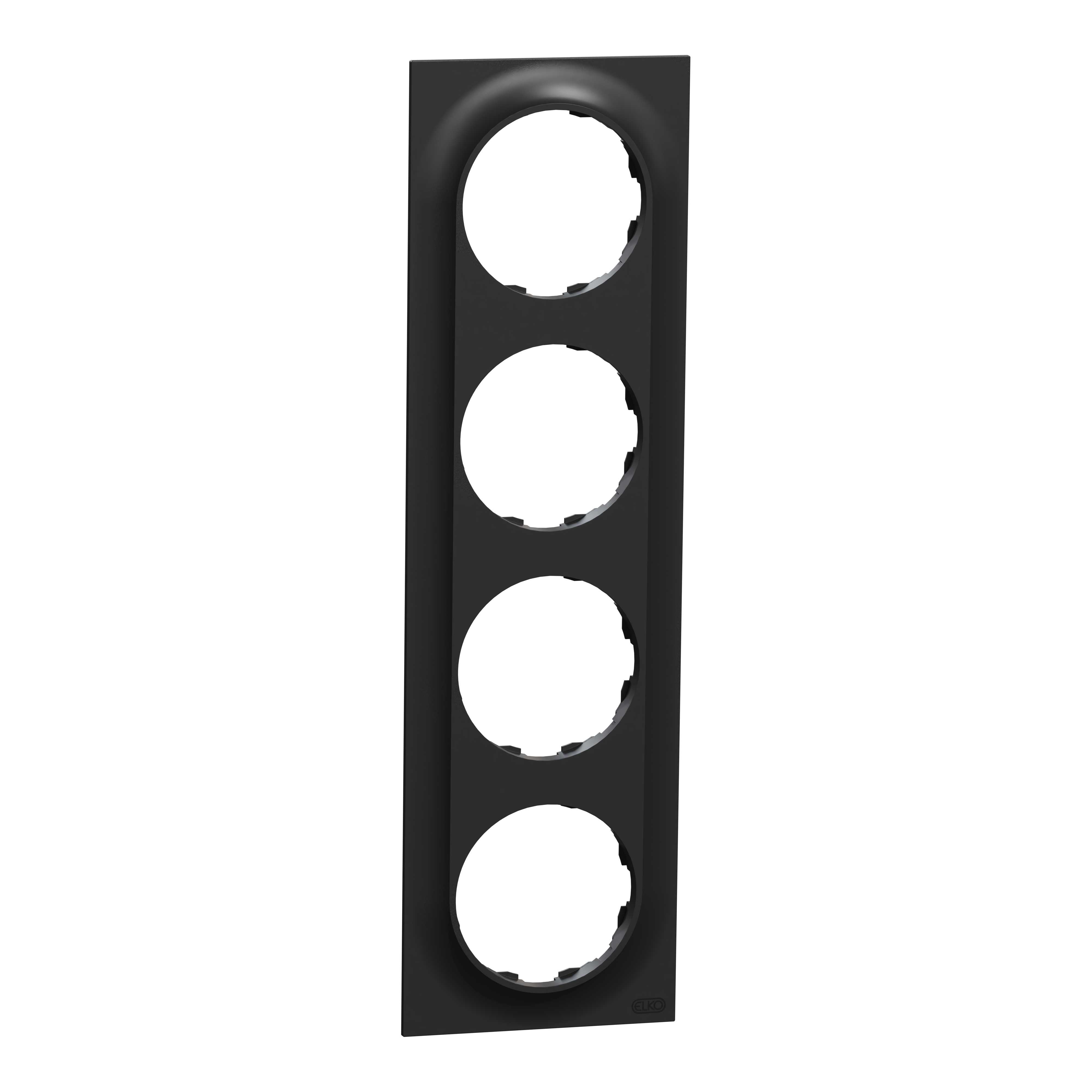 ELKO - ELKO One - Ramme 4-hull sort