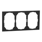ELKO - ELKO One - Stikk ramme 3-hull sort