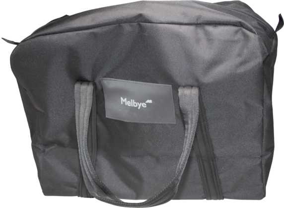 Melbye - OPPBEVARINGSVESKE, SORT 8401