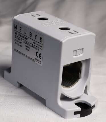 Melbye - Universalklemme, MG 1xAl/Cu 1,5-50mm² (Grå)