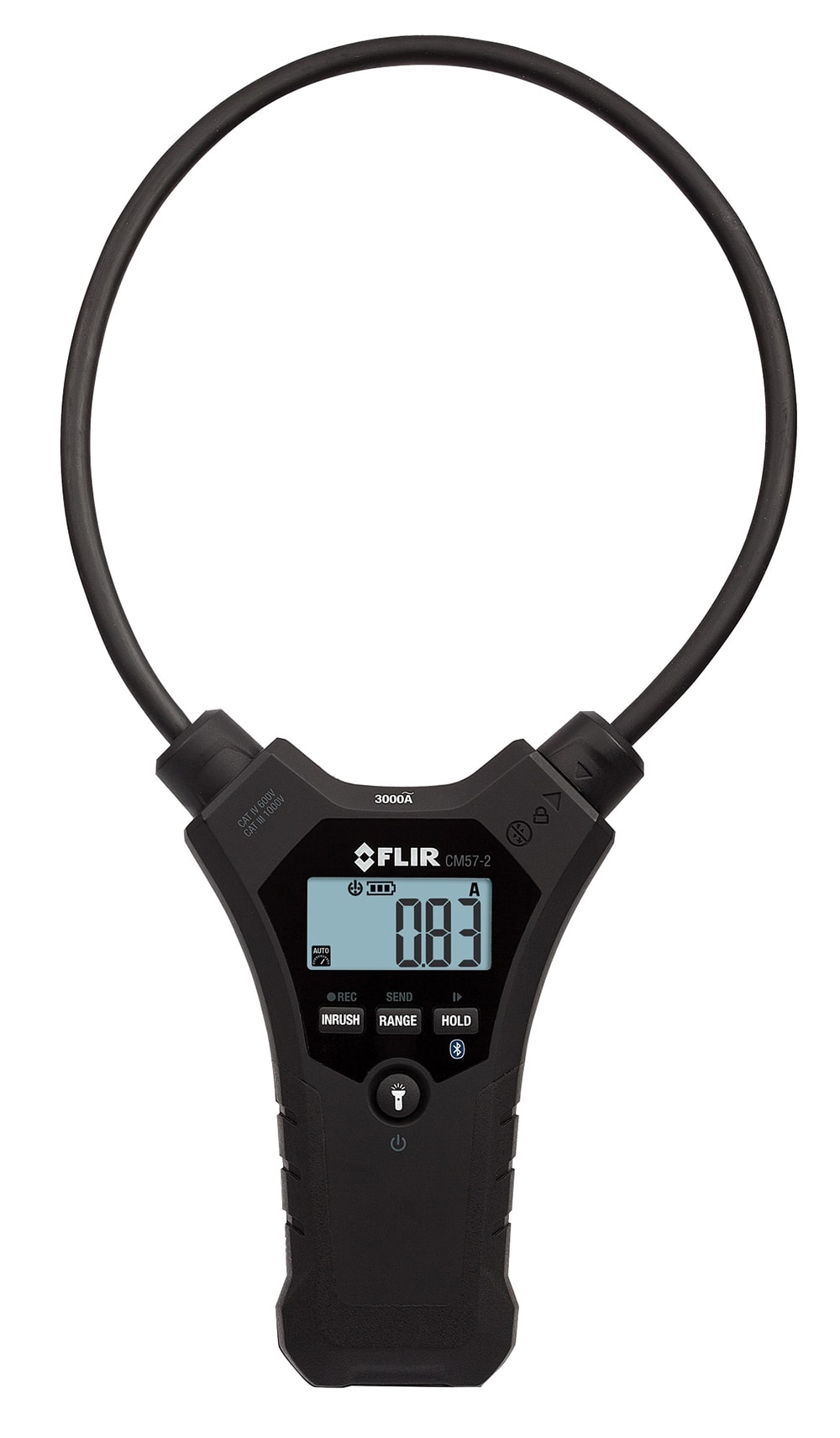 Flir - FLIR CM57-2 Flex Strømtang  m BT, FLIR Meterlink