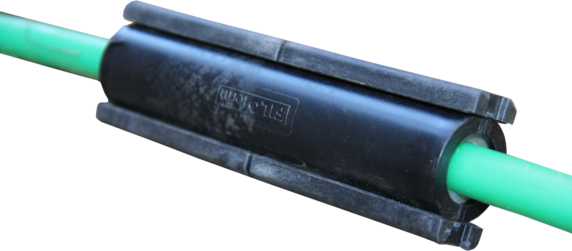 Melbye - Delbart reparasjonssett for fiberrør 20mm 10stk/pk