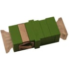 Melbye - Adapter SM SC/APC Enkelt Grøn