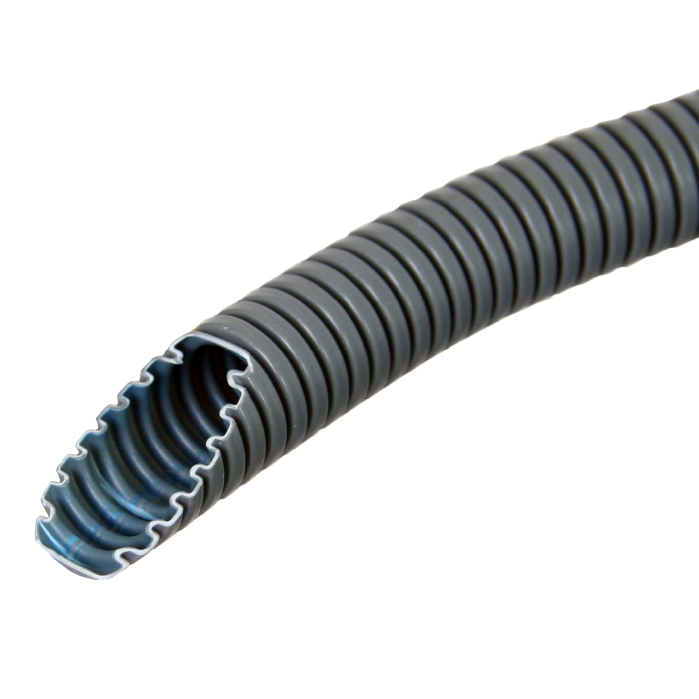 Pipelife - 32 mm PVC korrugerte el-rør, 25 m bunt (k-rør)