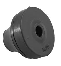 Jacob GmbH - TET-nippel M20  8-12mm Sort