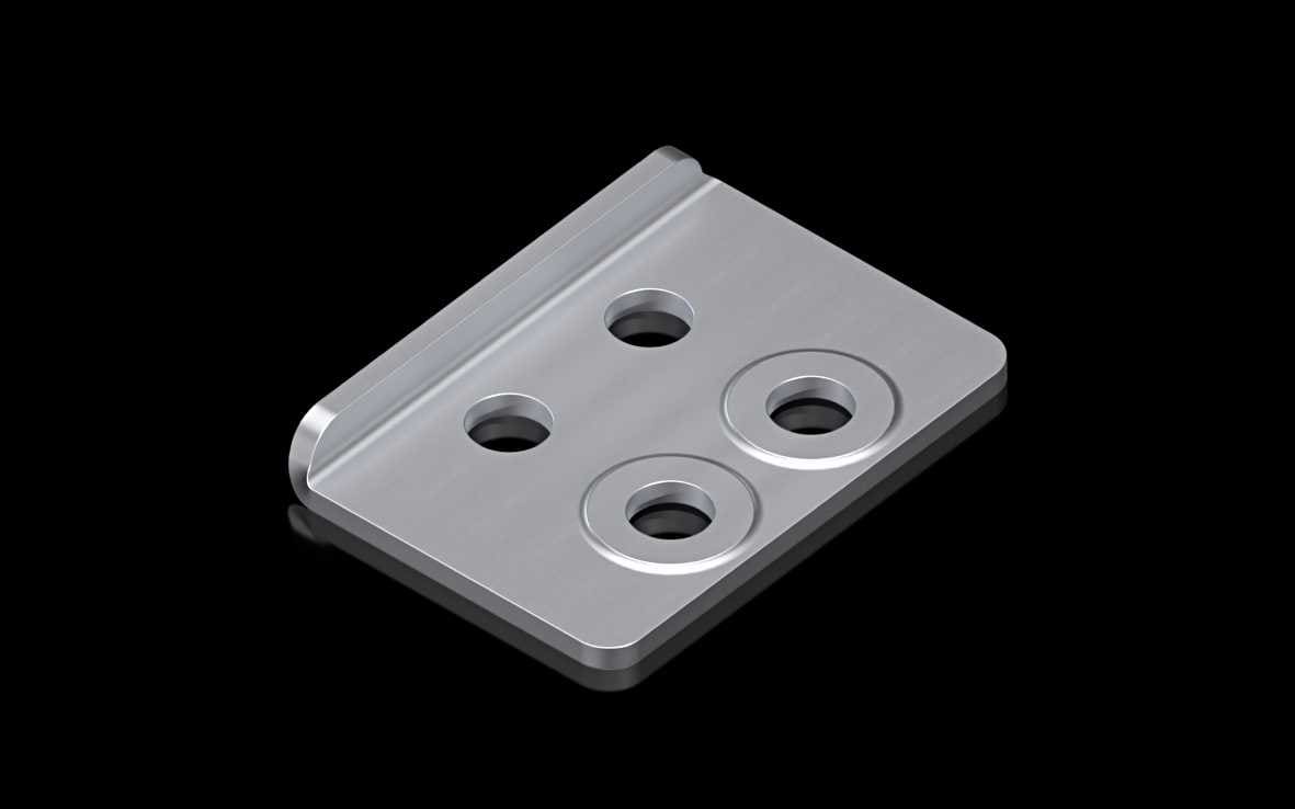 Rittal - Sokkeladapter VX for doble tr