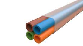 Melbye - Fiberrør DBB4 7/3,5mm Bunt HDPE 1000m/trm