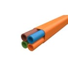 Melbye - Fiberrør DBB 4x20/16mm Orange HDPE 1500m/tr