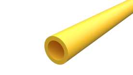 Melbye - Fiberrør DBS 14/10mm Gul HDPE 1500m/tr