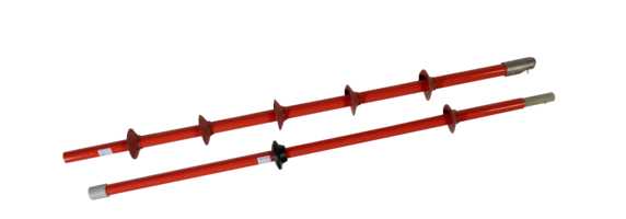 Melbye - BETJENINGSSTANG ABC 250 T/2-6R