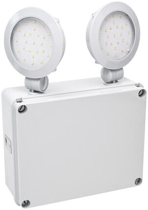 Melbye - Nødlys, EluLED Selvtest 2x10w