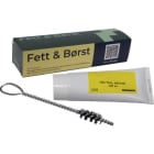 Melbye - STÅLBØRSTE/KONTAKT FETT I SETT