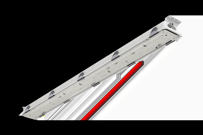 Glamox - MIRZ67-1500mm G2 7500LM 840 IP66/67 IK10 TW GJ.KOBLING
