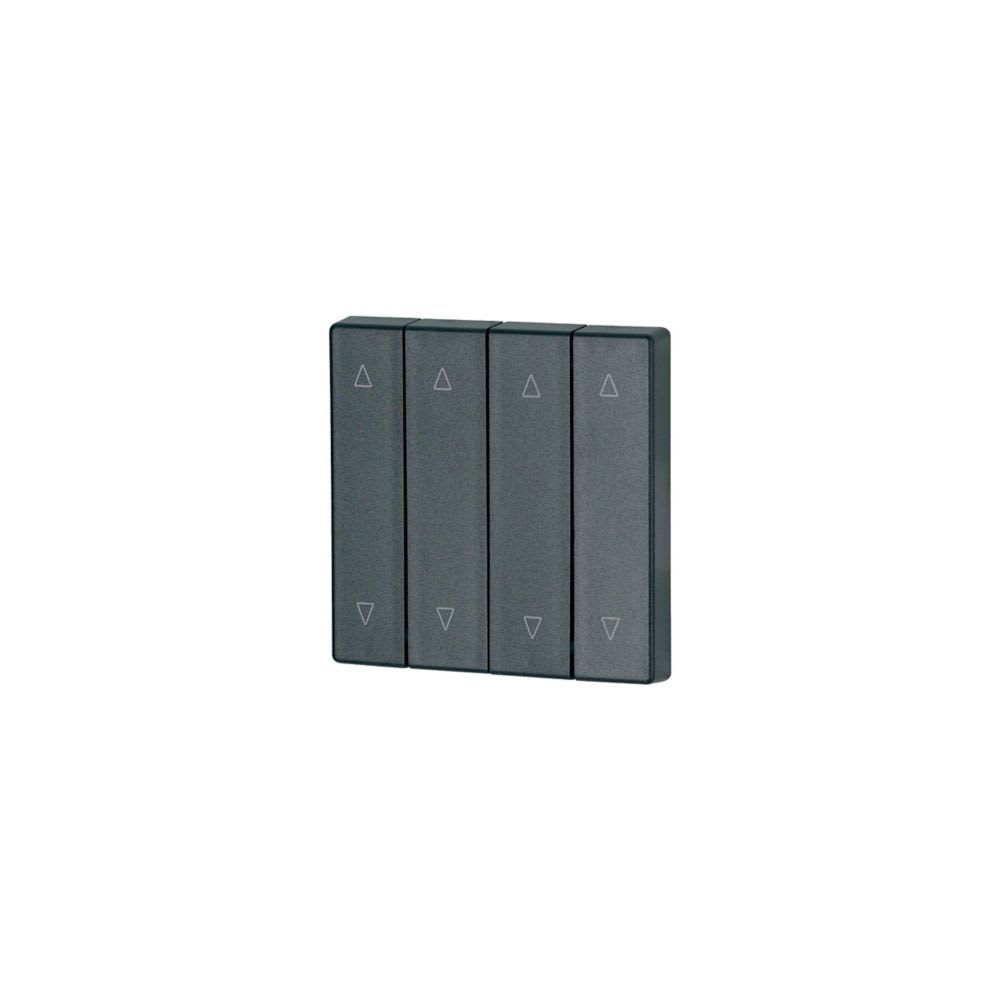 Eaton Electric - 4-felts vippe Sort 55x55mm O/N