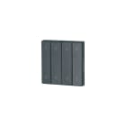 Eaton Electric - 4-felts vippe Sort 55x55mm O/N