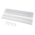 Unilamp - SQUARE BL 300X1200X70MM RAMME UTRNPÅL RAMME HVIT