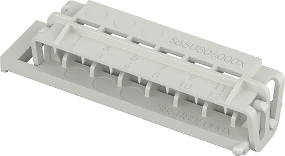 Melbye - Adapterpanel 6xSCD/LCQ til skjøteboks MDB-XS