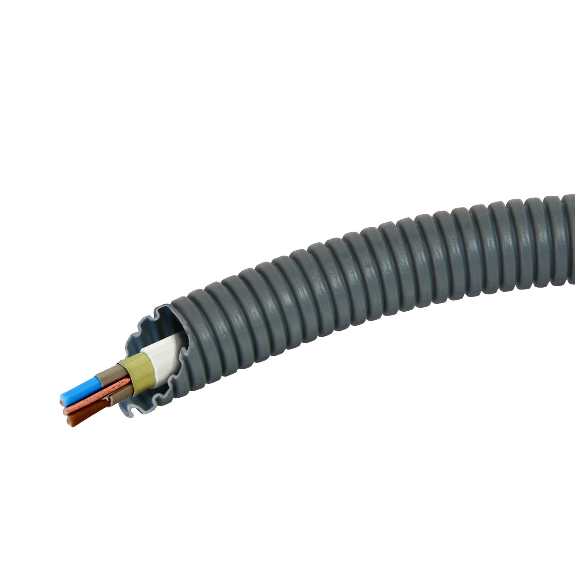 Pipelife - 16mm Powerline m/PR 2x1,5/1,5 - 50m, hvit