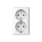 ABB Electrification - SAGA PÅVEGG STIKK DOBBEL