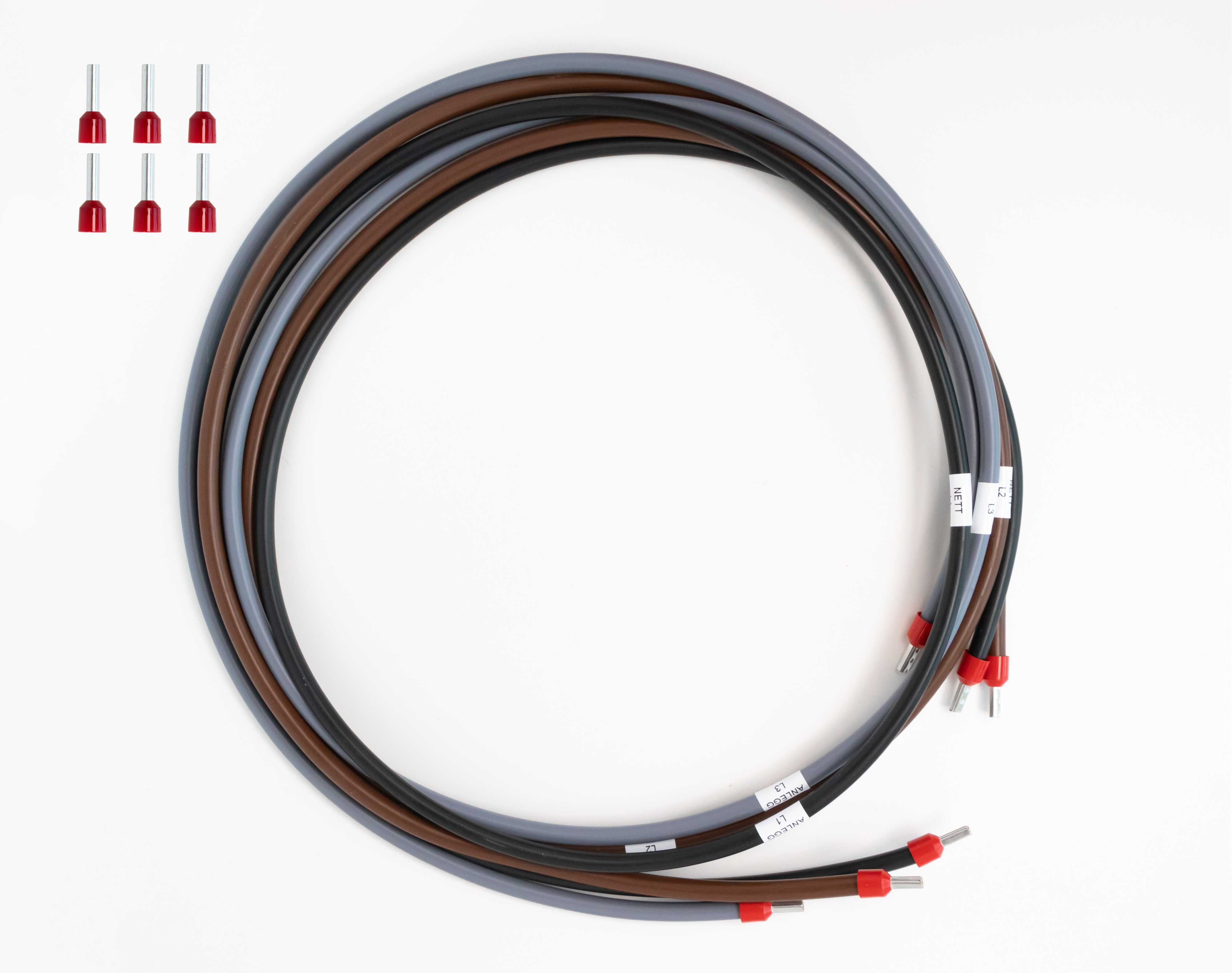 Stansefabrikken - Målersløyfesett 1800mm 3 faser dobbeltisolert