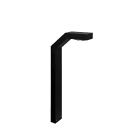 Norlys - TRYSIL 1104 SORT 85 cm ASYM PULLERT