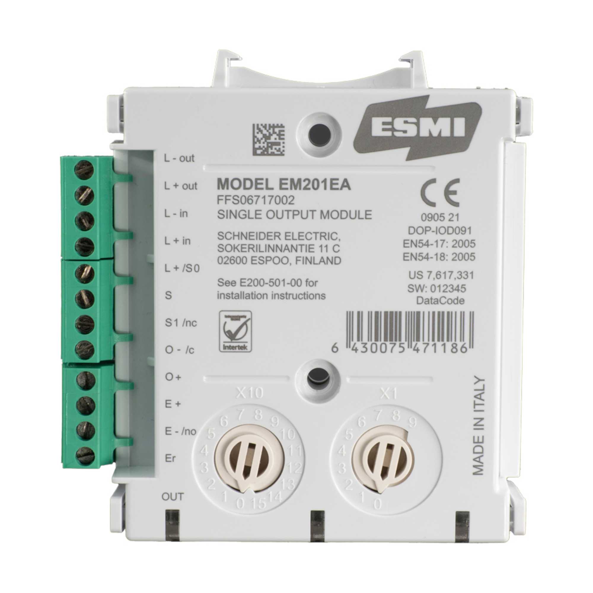 Schneider Electric - Adr. modul EM201EA, 1 ut