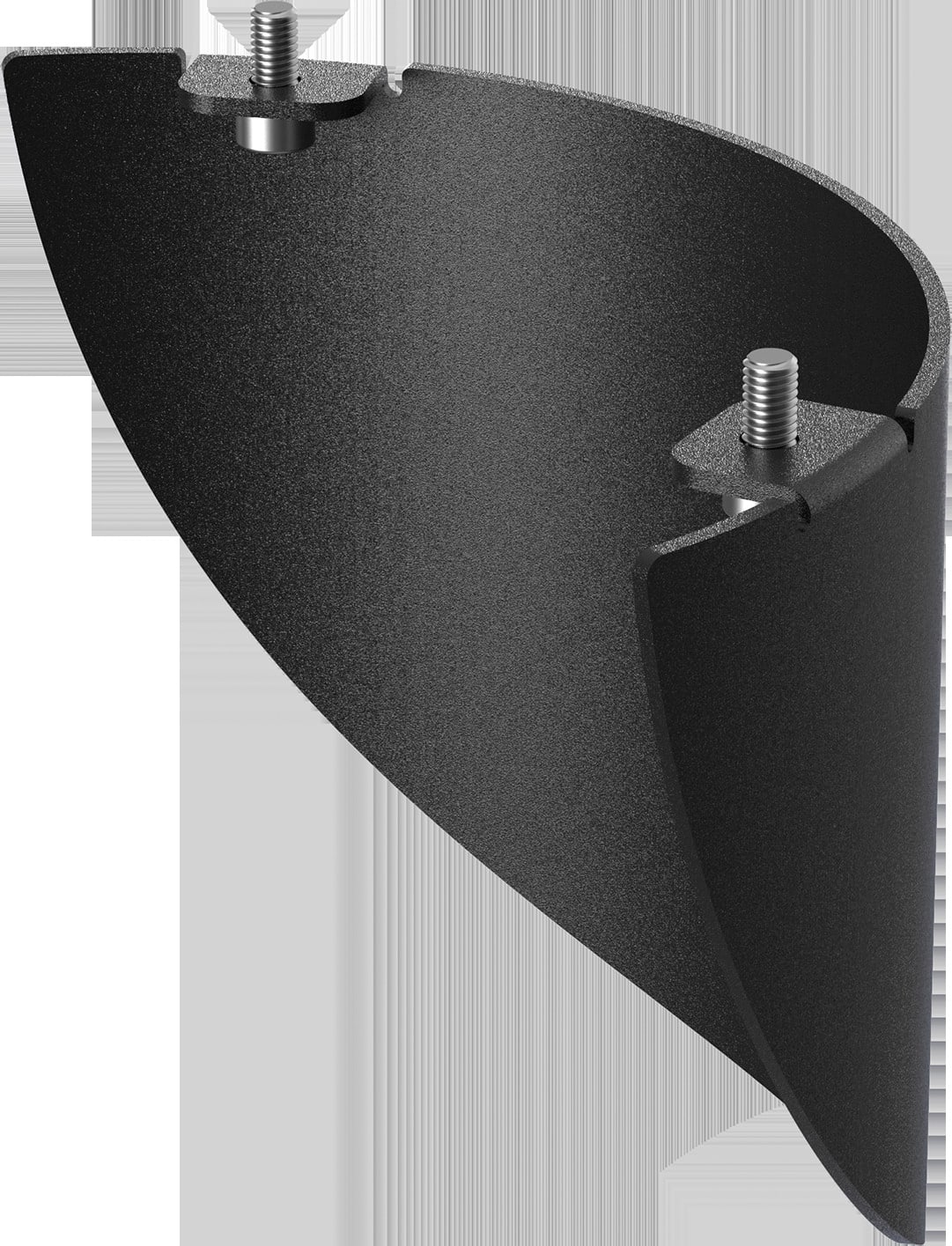 Unilamp - Lotus B500/900 Visir Sort