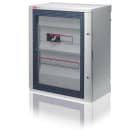 ABB Electrification - Gemini veggskap med transparent dør, H=1005mm, B=840mm, D=360mm, 216 Moduler, IP66, Skap str. 6