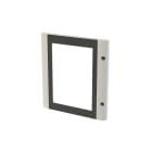 ABB Electrification - Gemini skap dør transparent, H=450mm, B=375mm, D=230mm, antall låser 2 stk, skap str.2
