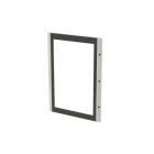 ABB Electrification - Gemini skap dør transparent, H=750mm, B=500mm, D=330mm, antall låser 3stk, skap str.5
