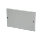 ABB Electrification - Gemini blindavdekning i plast, H=300mm, B=750mm, D=19mm, 36 mod, IP40, RAL 7035, 2M, skap str. 6