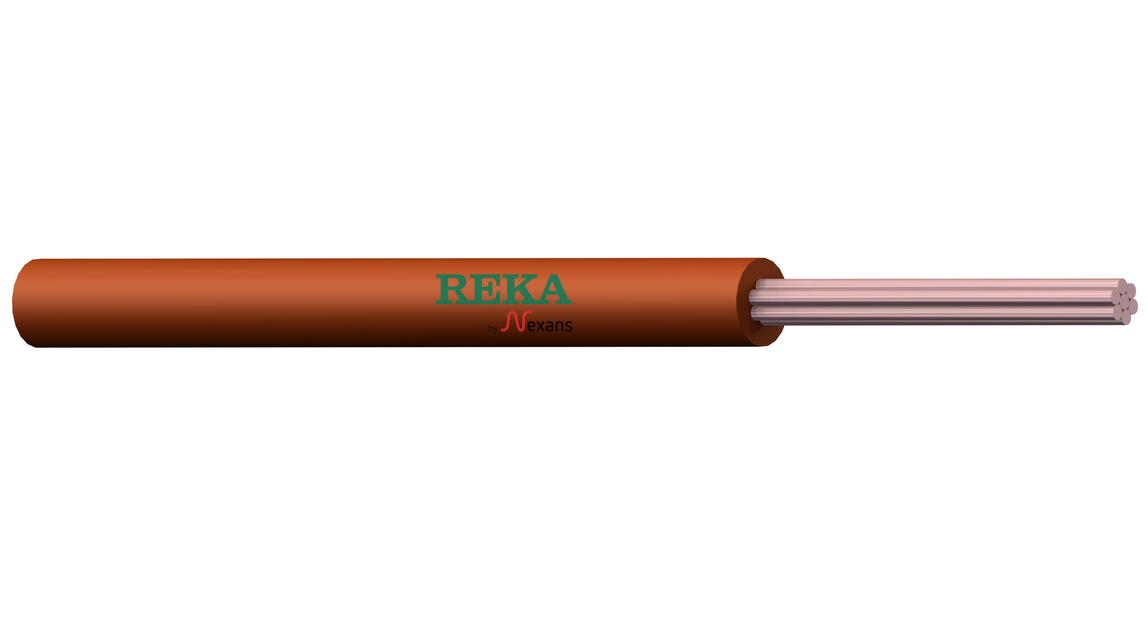 Reka Cables - IX 1,5 FR Brun 450/750V B250