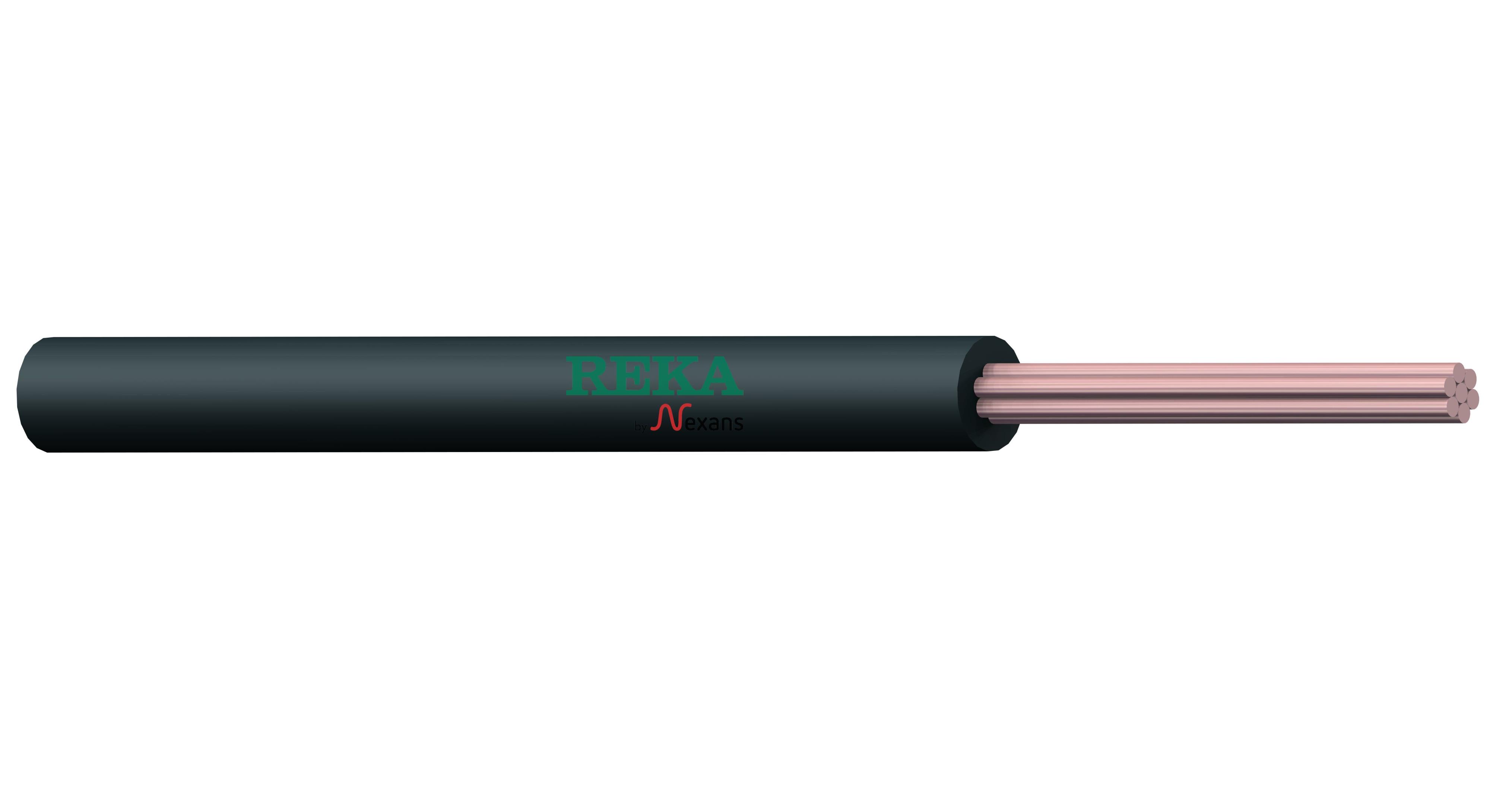Reka Cables - IX 1,5 FR Sort 450/750V B250