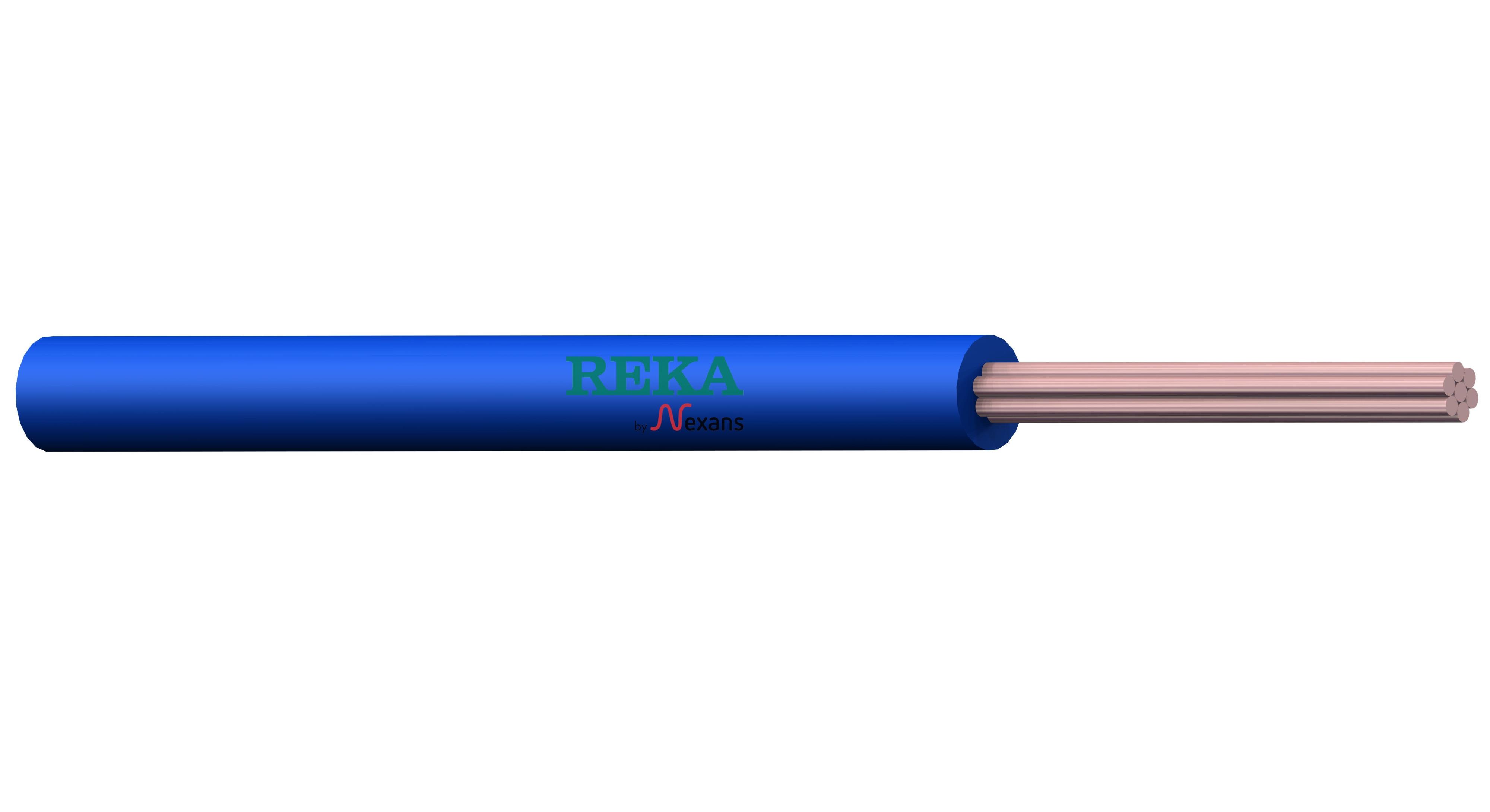 Reka Cables - IX 1,5 FR Blå 450/750V B250