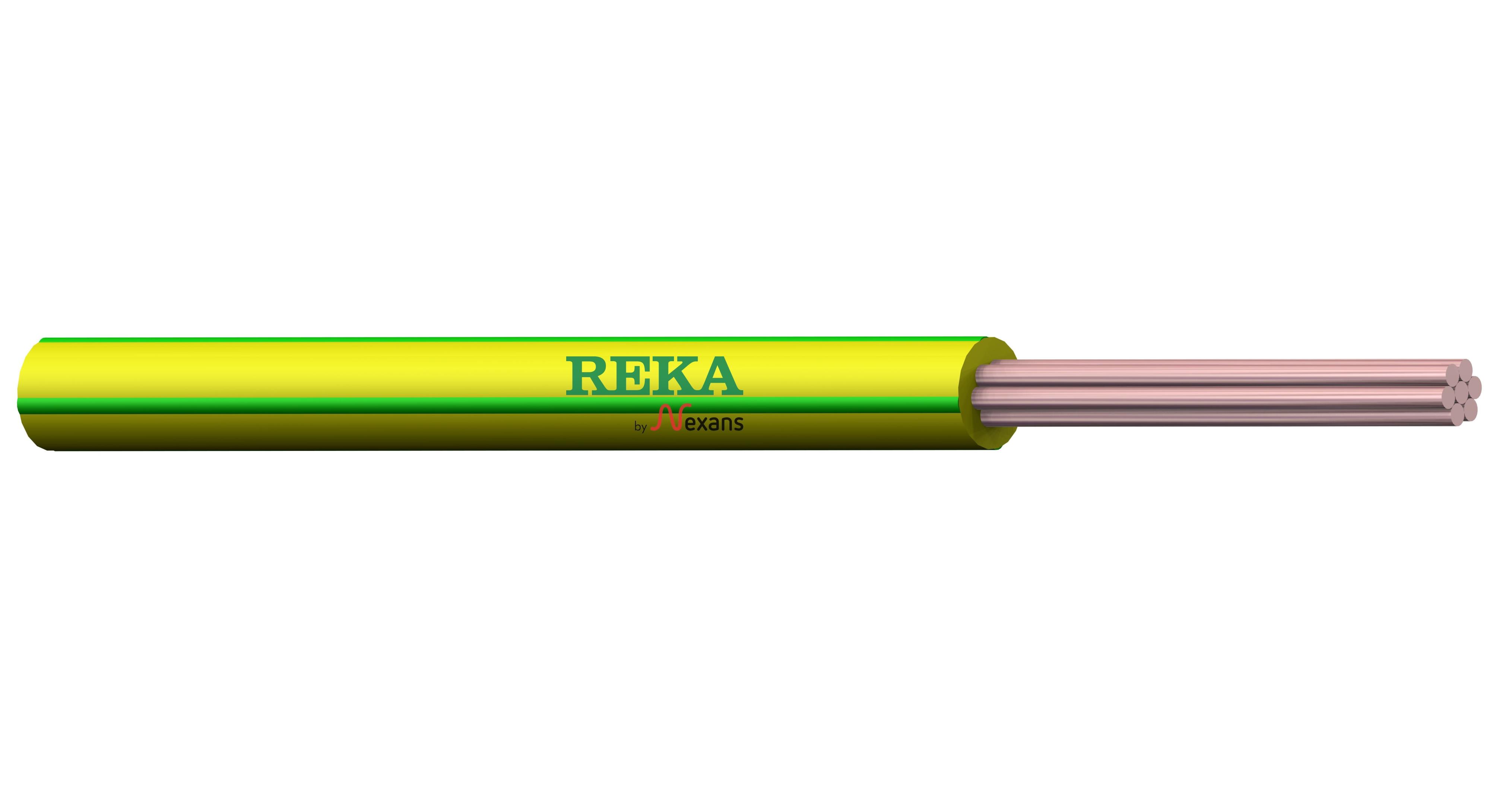 Reka Cables - IX 1,5 FR Gul/Grønn 750V B250