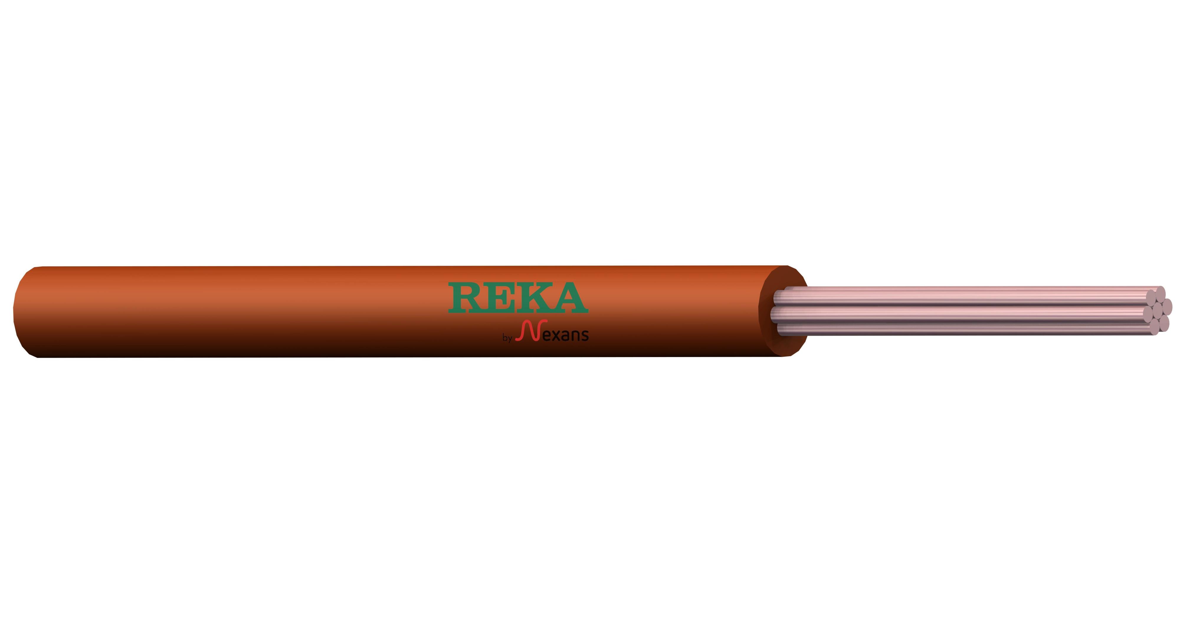 Reka Cables - IX 2,5 FR Brun 450/750V B200
