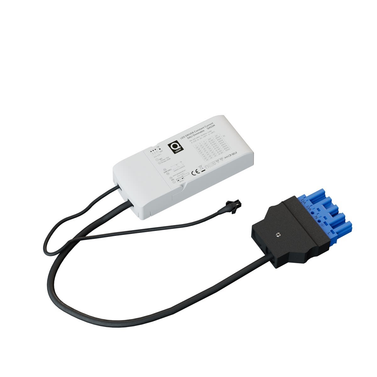 Q-Light - LED DRIVER CC VARIO 250-700MA 25W IP20 DALI2 WAGO 5P