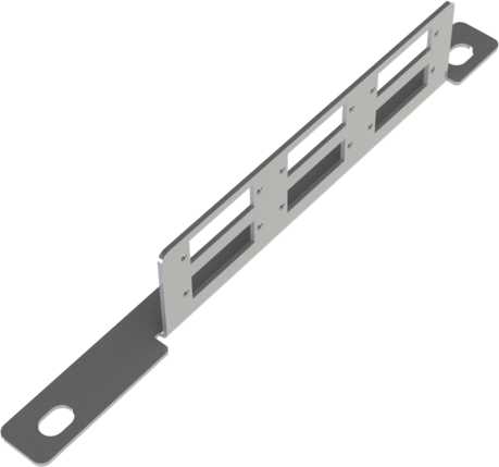 Melbye - Adapterpanel 6xSCD/LCQ til Skjøteboks Coyote ONE/617 BT UO