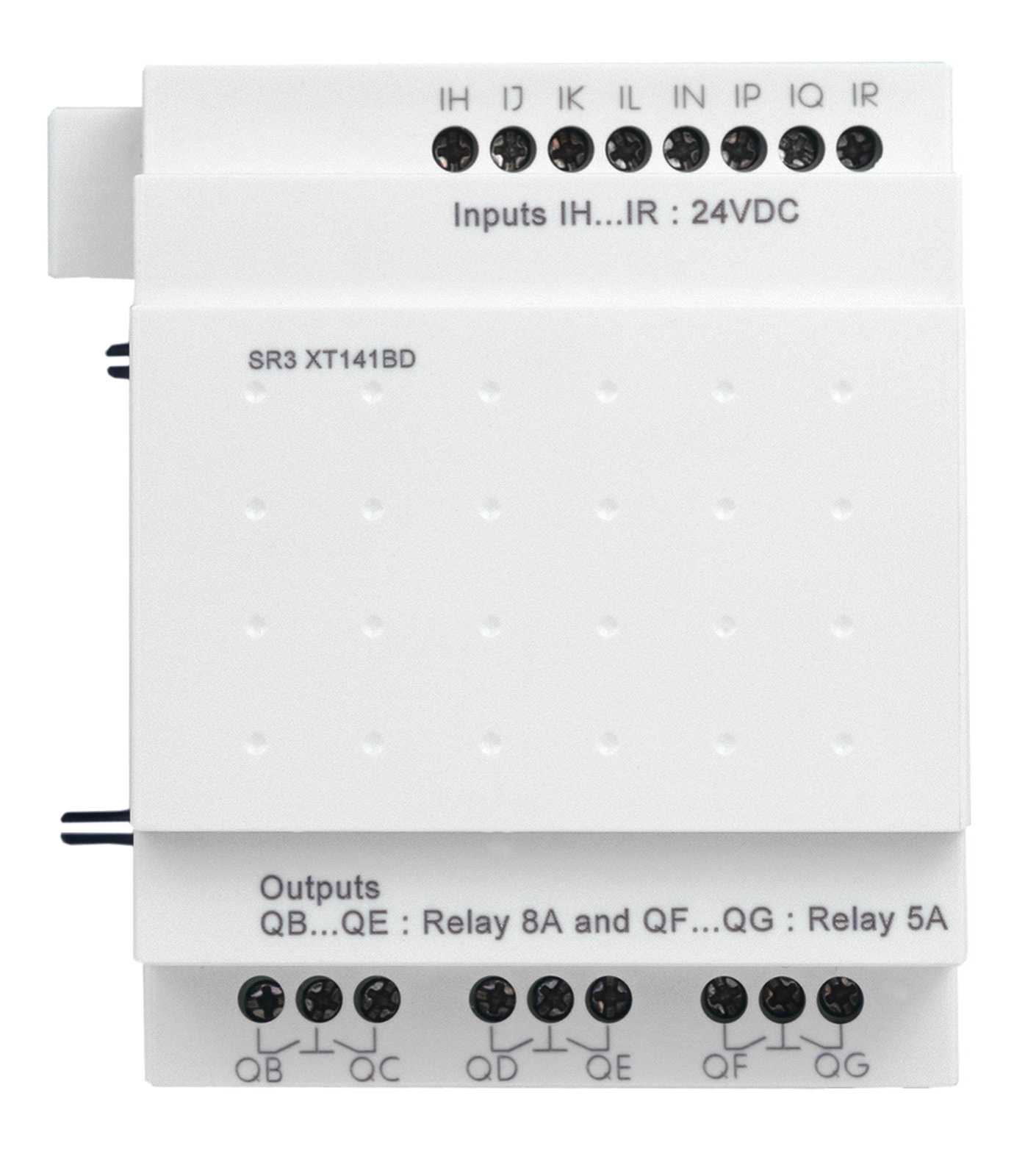 Schneider Electric - SR3XT141BD Zelio utv. 8/6 I/O relé 24VDC