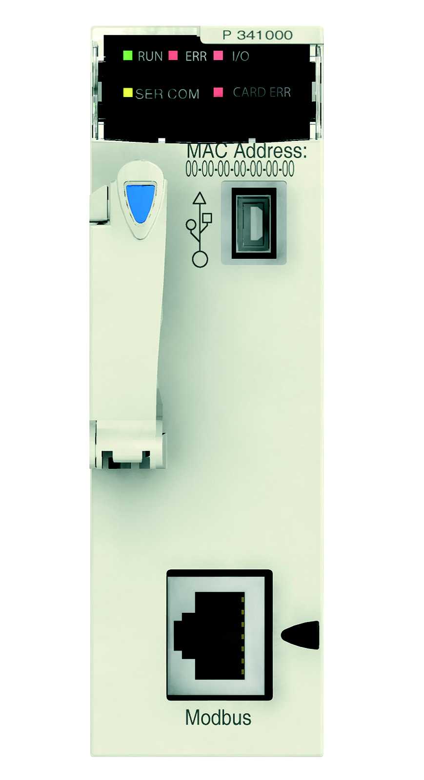 Schneider Electric - BMXP341000 M340 CPU 2R,512D,128A,MB