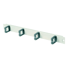 Schneider Electric - NSYCRTM1U40BG Patcheguide 1U, 4 bøyler