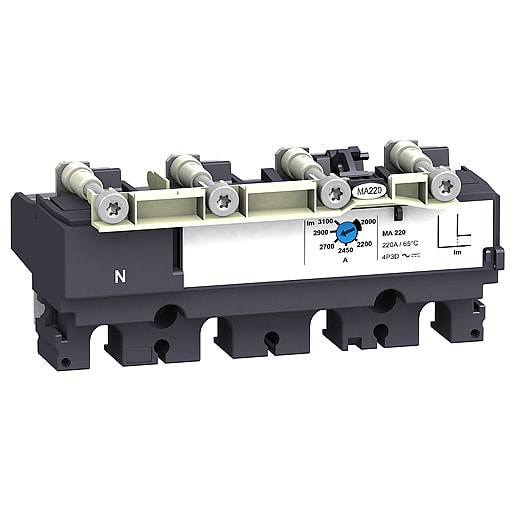 Schneider Electric - LV429130 Kortsluttningsvern MA100 4P3T