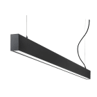 SG Armaturen - INSPIRE 1200 SORT PRISMATISK 3000K DIM 1X SNOR