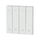 Eaton Electric - Vippe 4felts, signalhvit, 1/0 - CWIZ-04/48