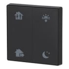 Eaton Electric - CWIZ-02/c9 Matt sort dobbel, Hjemme/Bort